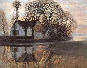 Piet Mondrian Farmhouse oil painting